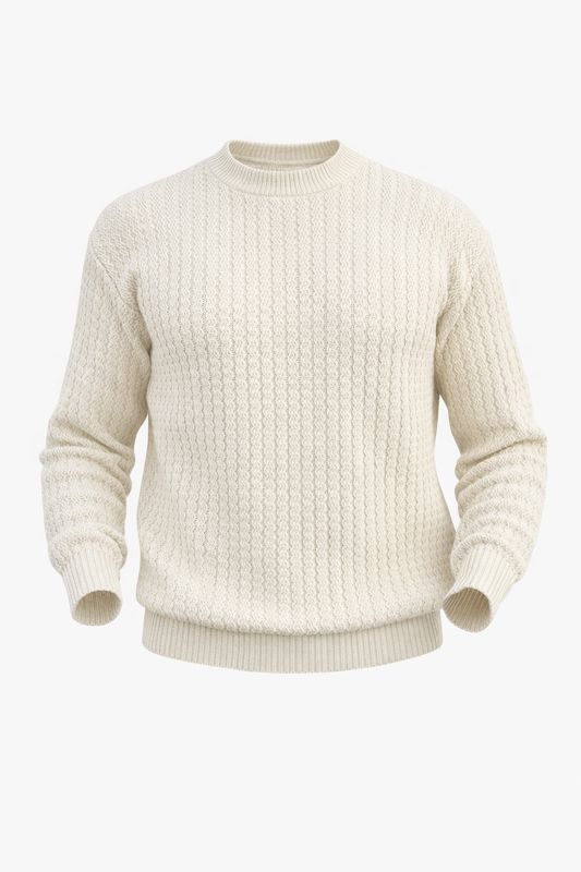 Knitted Wool Sweatshirt