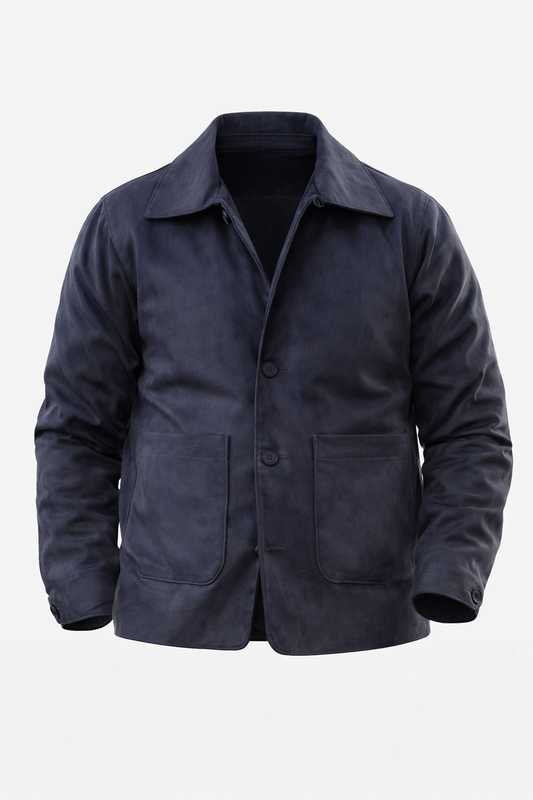 Petroleum Velvet Jacket