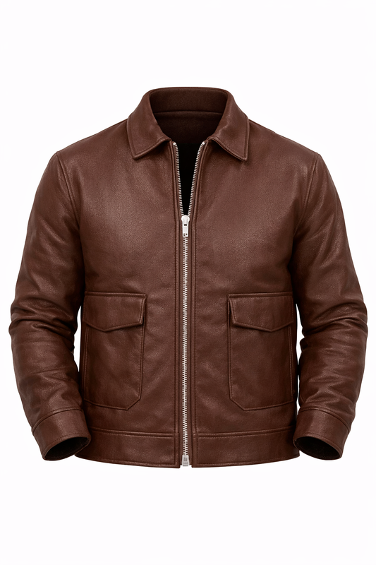 Brown Leather Jacket