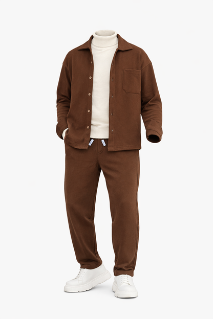 Brown Chemise Set