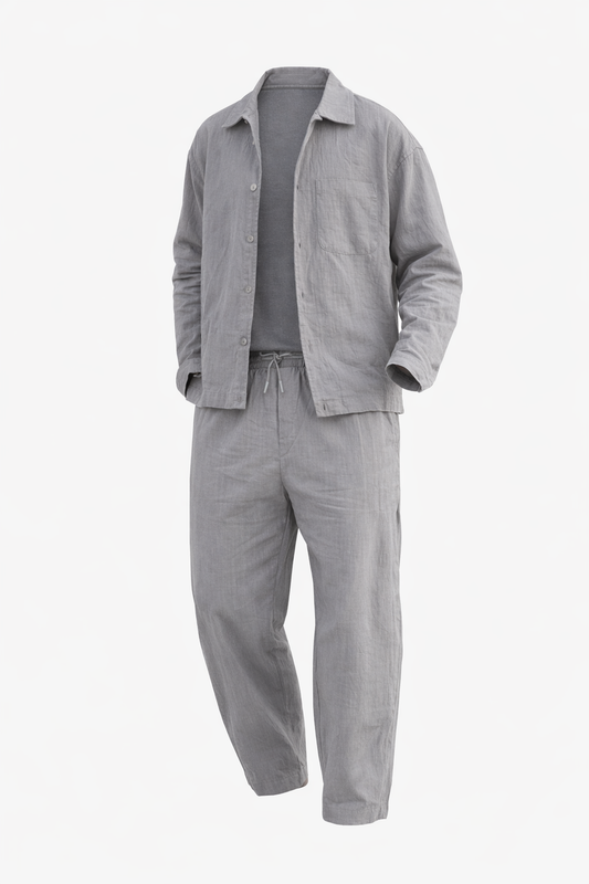 Grey Chemise Set