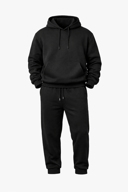 Black Hoodie Set