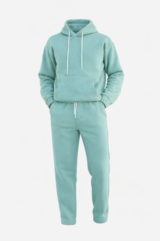 Turquoise Hoodie Set