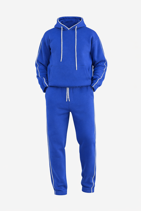 Blue Hoodie Set