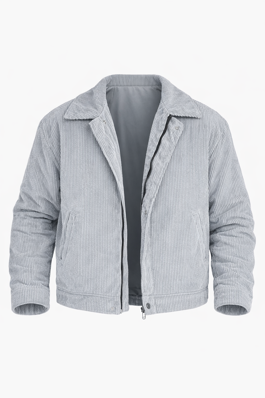 Grey Velvet Jacket
