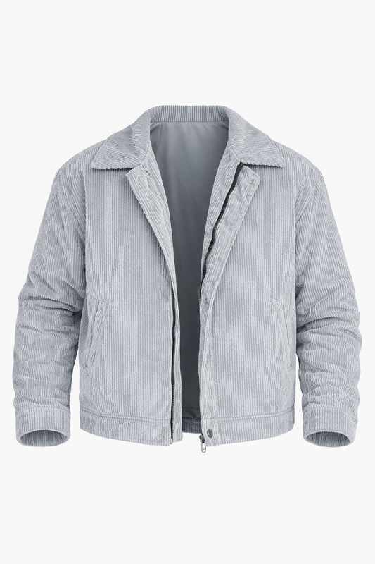 Grey Velvet Jacket