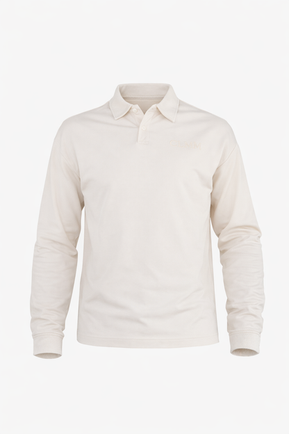 Beige Polo Set
