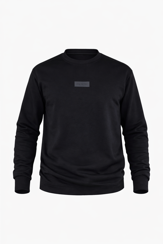 Black Rounded Neck Set