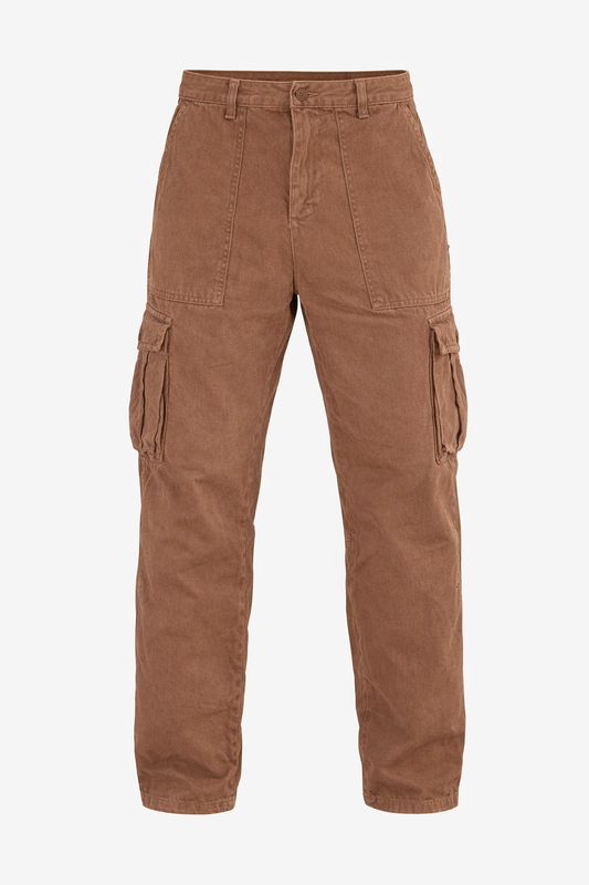 Brown Baggy Jeans