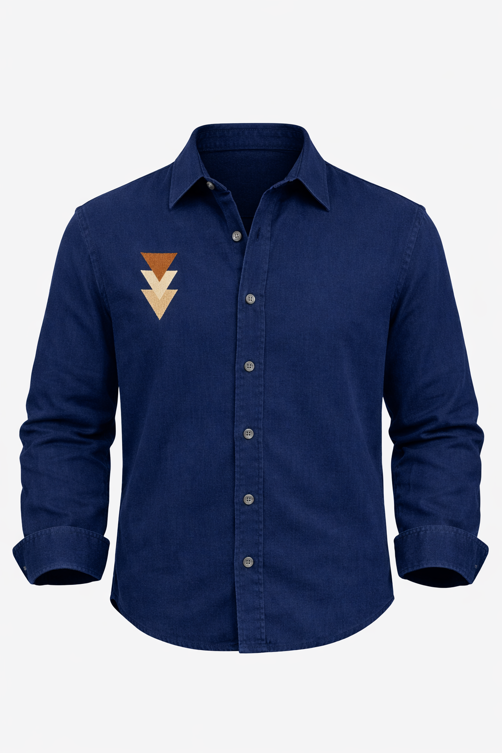 Navy Blue Casual Shirt