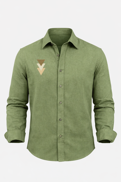 Green Casual Shirt