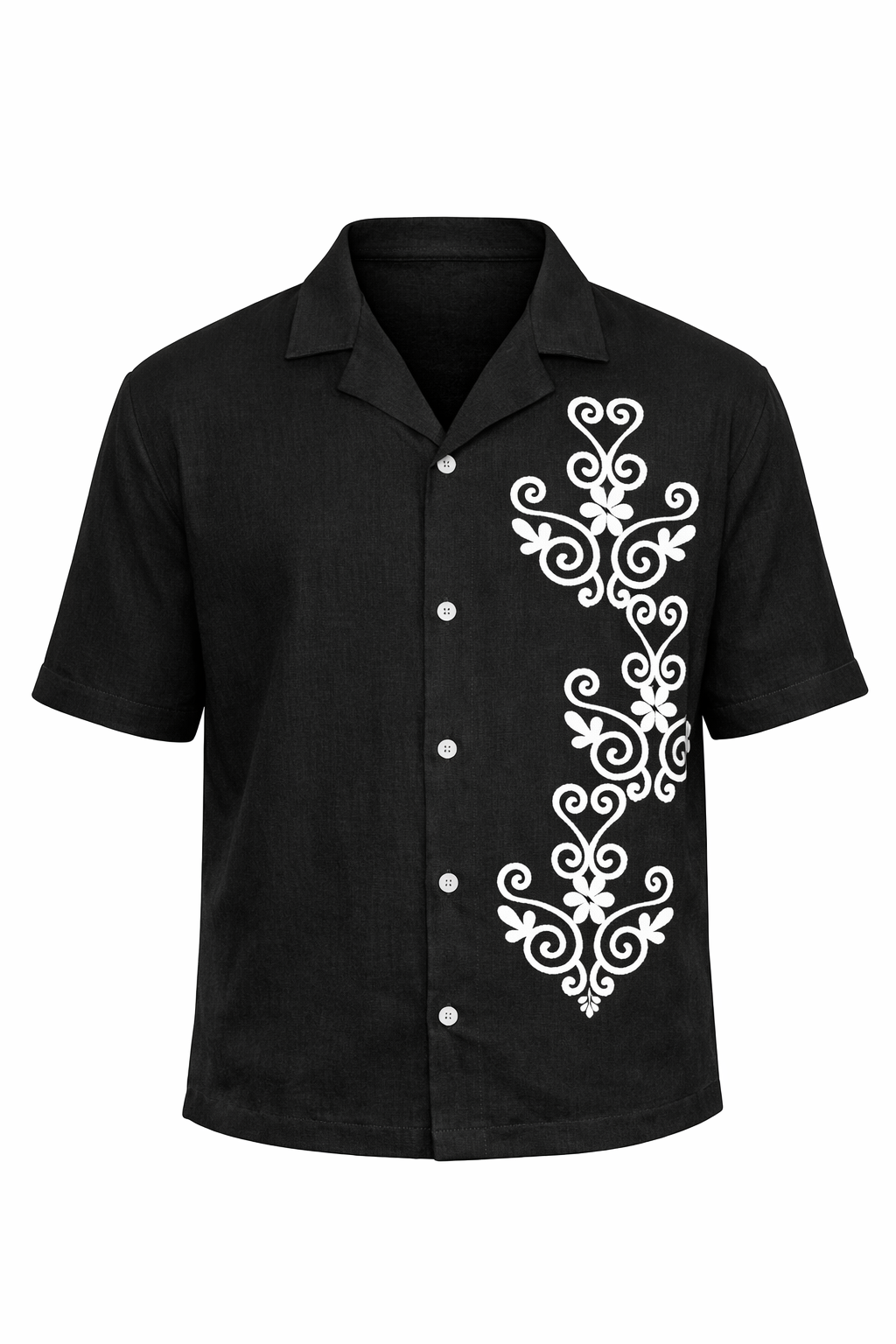 Black Linen Shirt