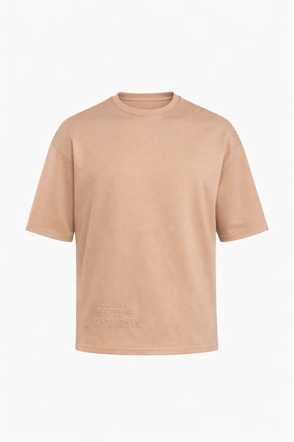 Beige Oversize T-Shirt