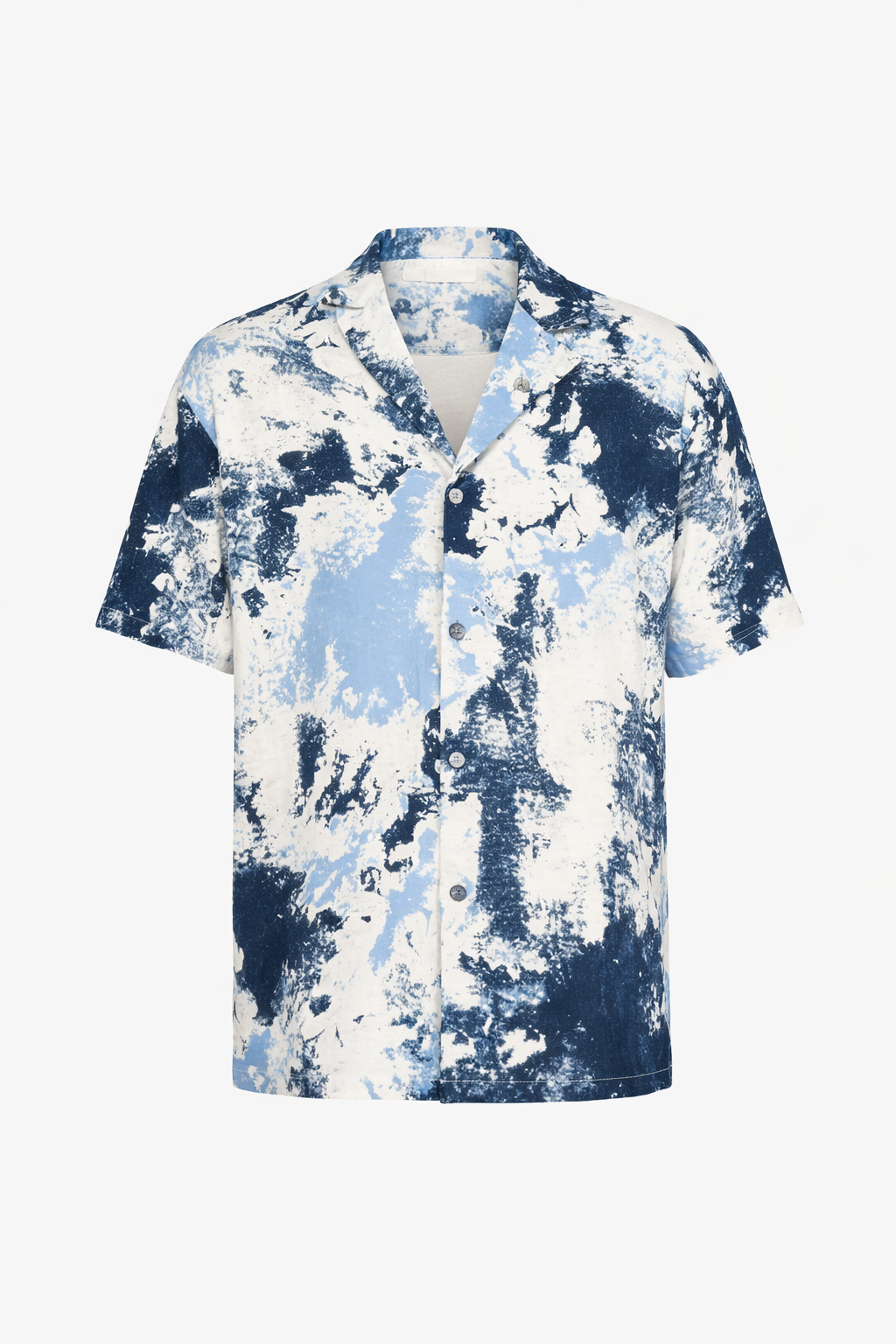 Blue Floral Shirt
