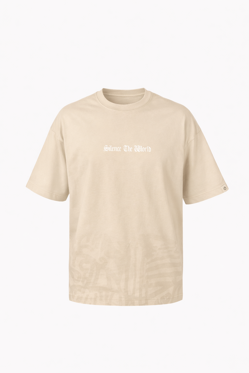 Beige Over Size T-Shirt