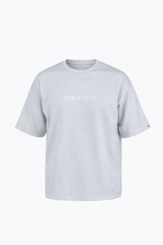Light Grey Over Size T-Shirt