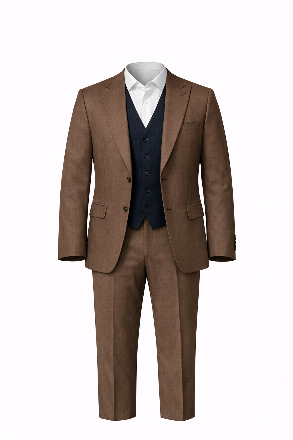 Brown Suit & Vest