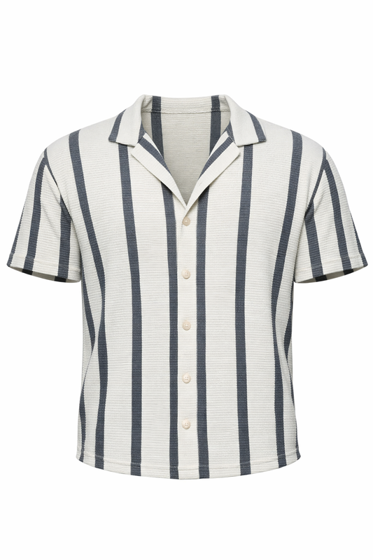 White & Grey Shirt