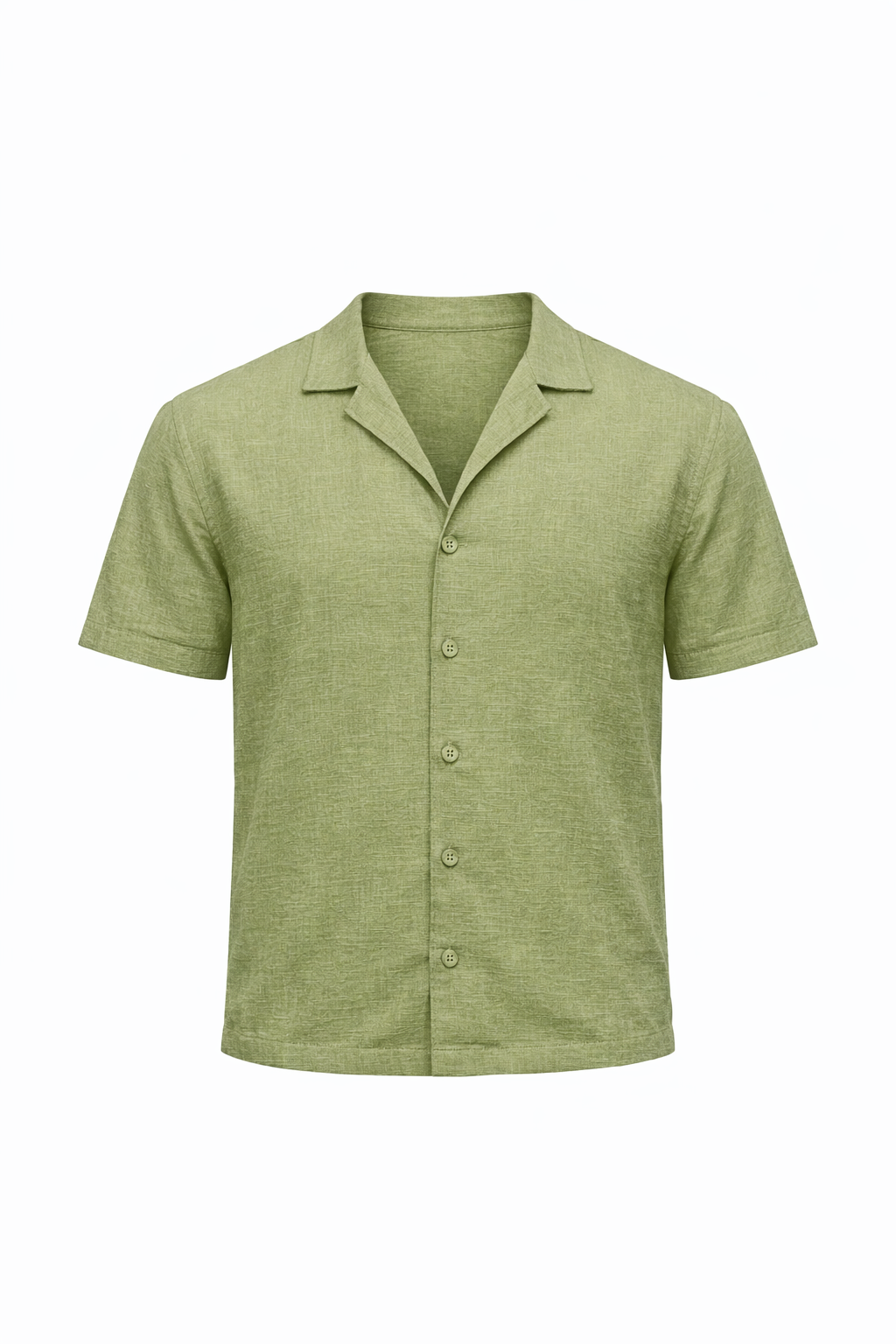 Light Green Half Sleeve Shirt