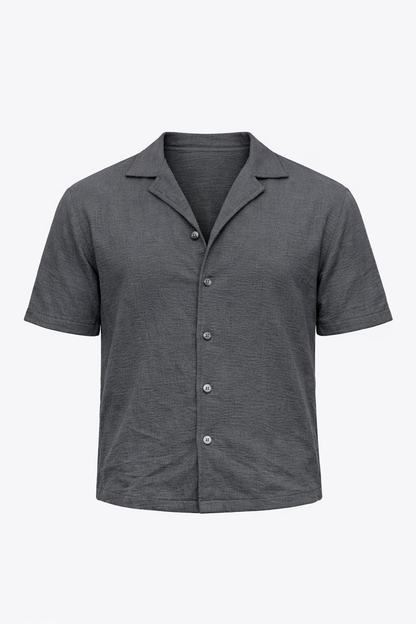 Grey Half Sleeve Shirt