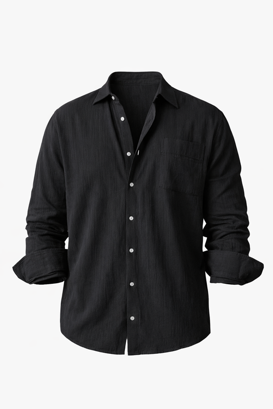 Black Over Size Shirt