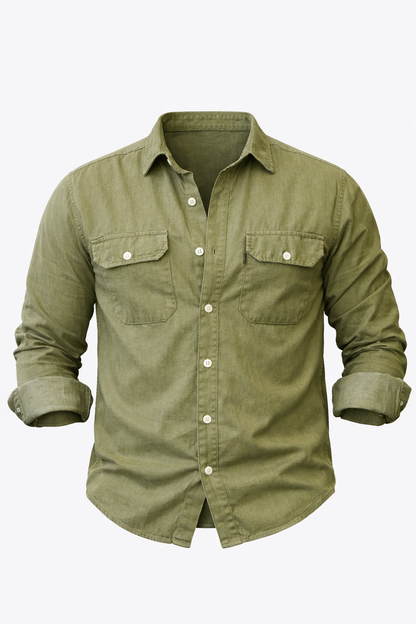 Green Long Sleeve Shirt