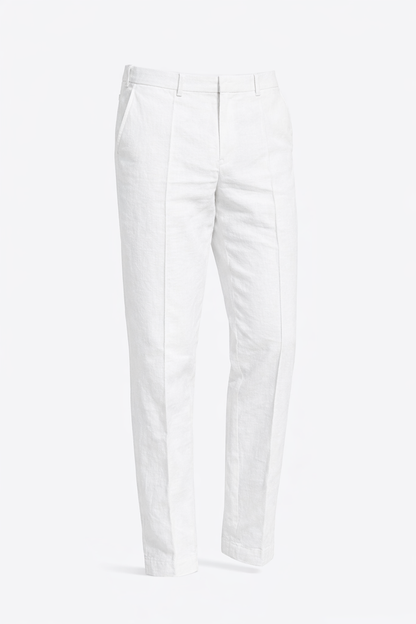 White Linen Pants