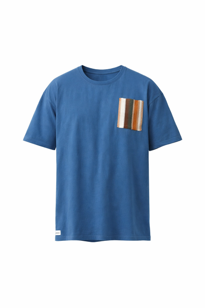 Blue Over Size T-Shirt