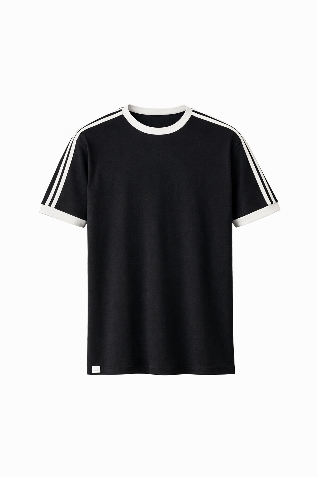 Black Round Neck Set