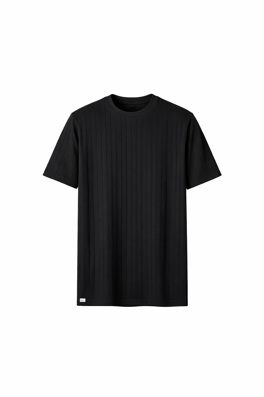 Black Round Neck T-Shirt