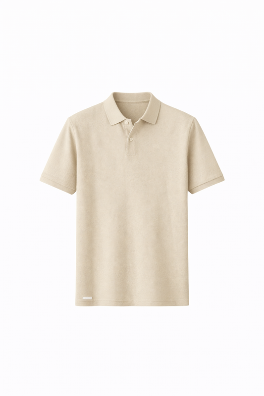 Light Beige Polo
