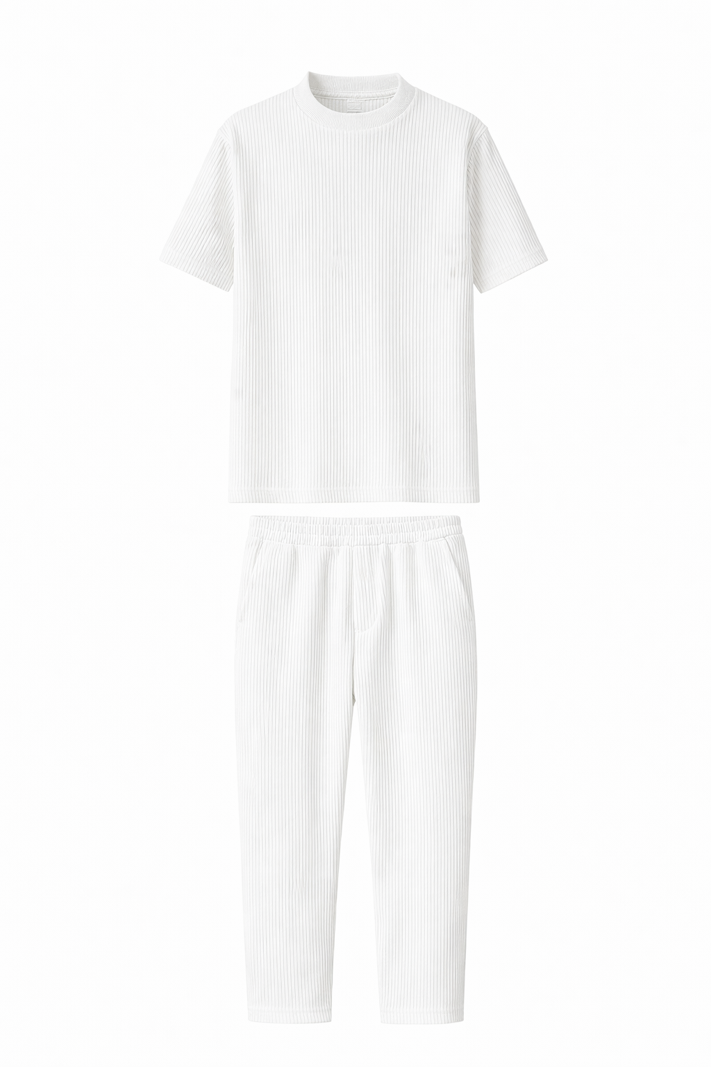 White T-shirt Set