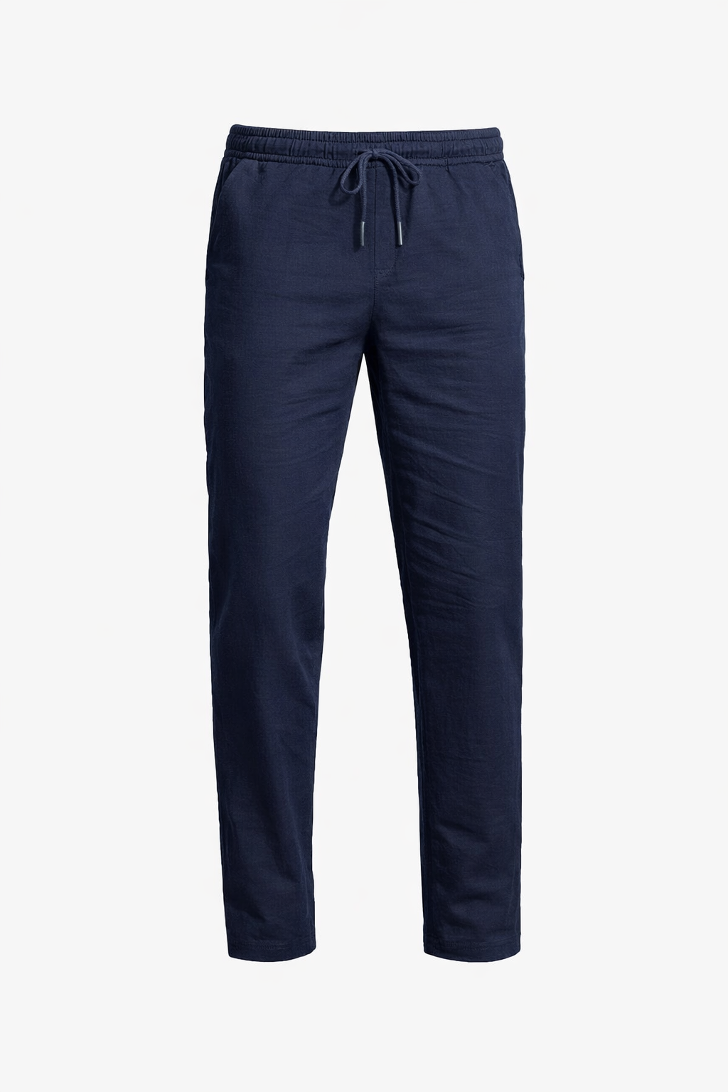 Navy Blue Linen Pants