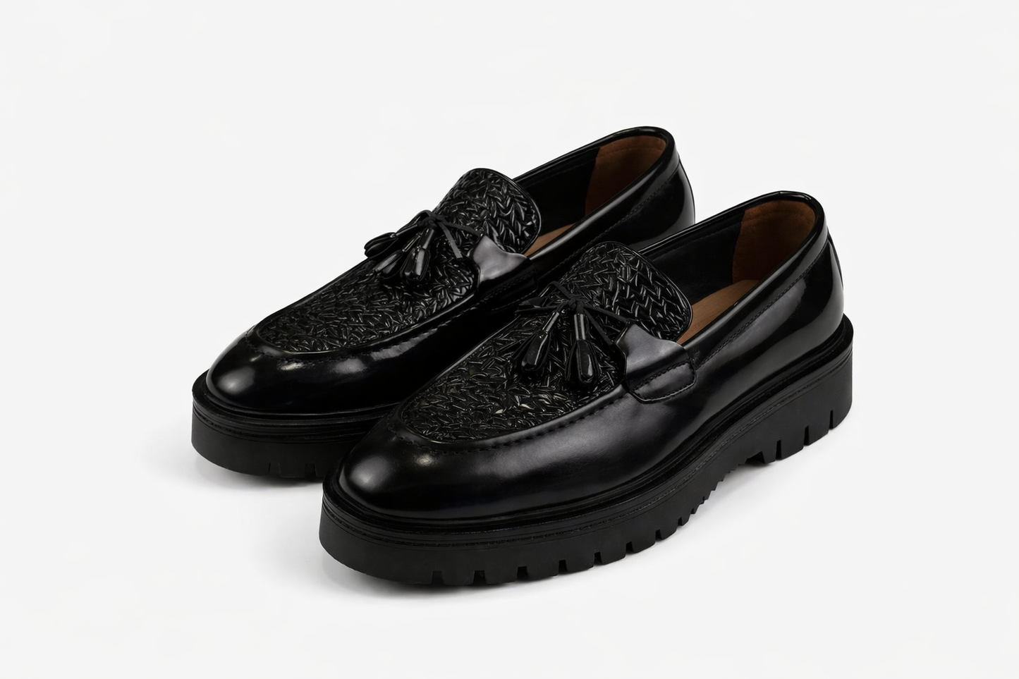 Black Tuxedo Loafers