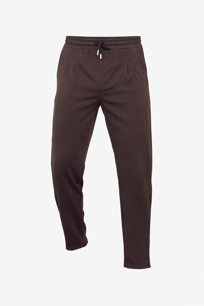 Brown Cotton Pants