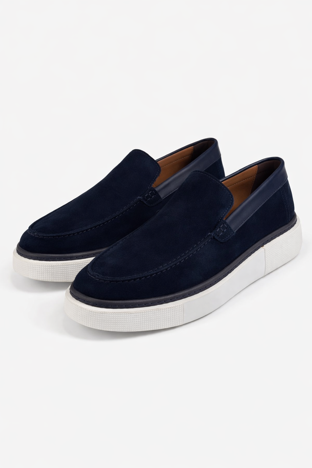 Navy Blue Loafers
