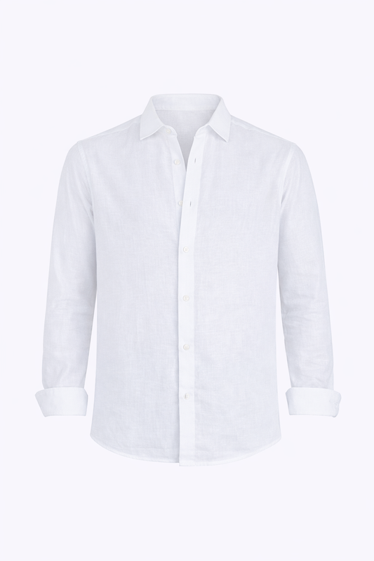 White Linen Shirt
