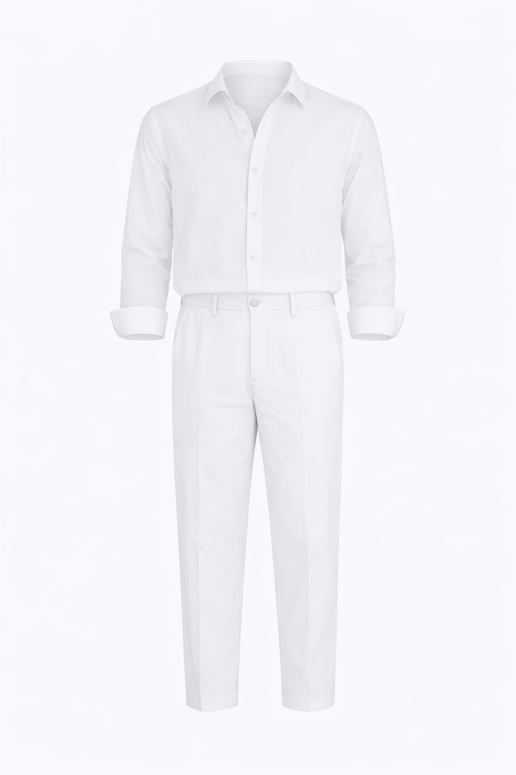 White Long Sleeve Set