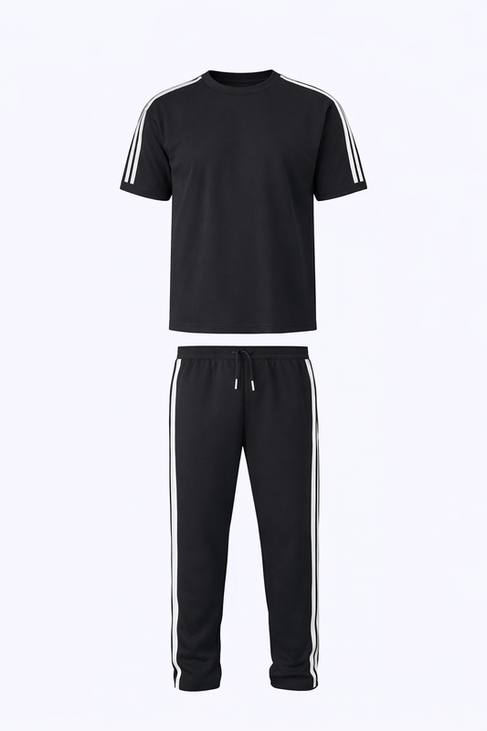 Two Stripes Set In Black