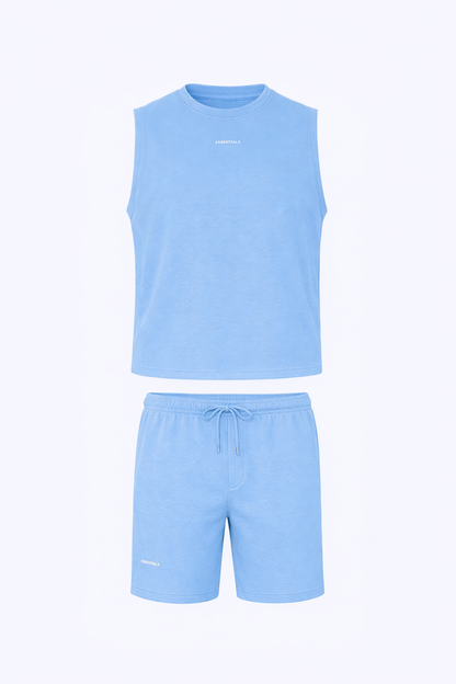 Blue I-Shirt Set