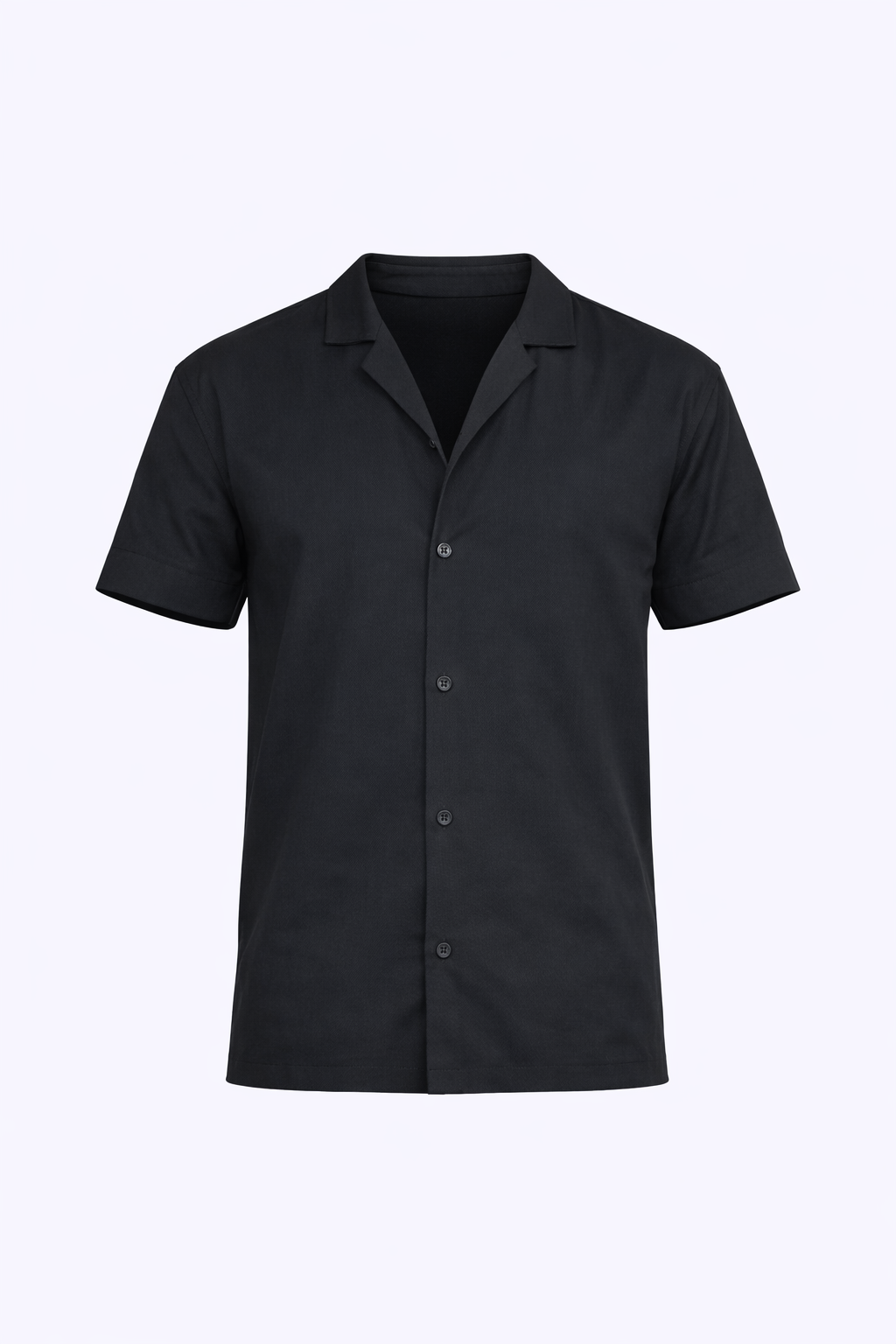 Black Half Sleeve Shirt