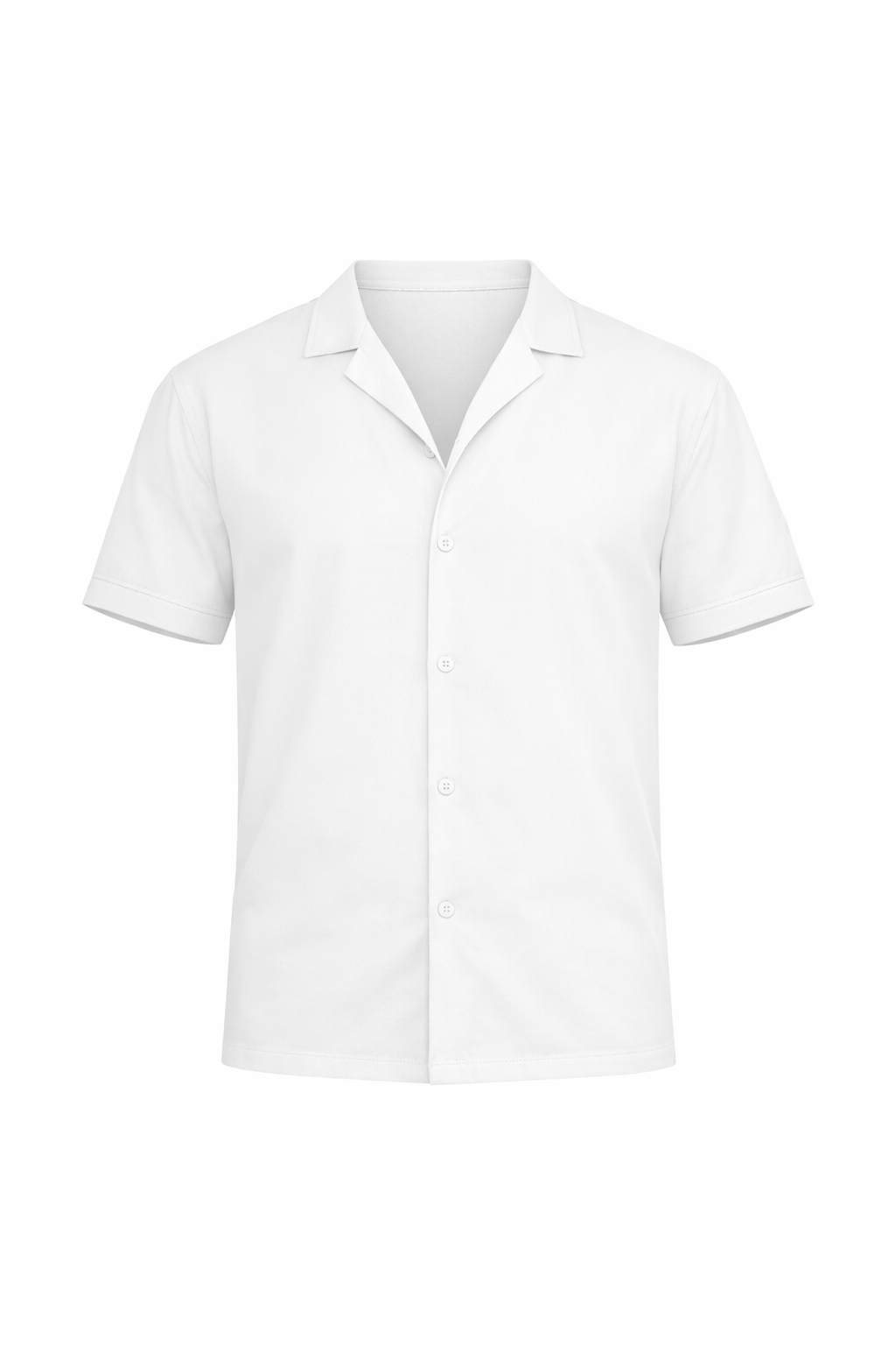 White Half Sleeve Shirt
