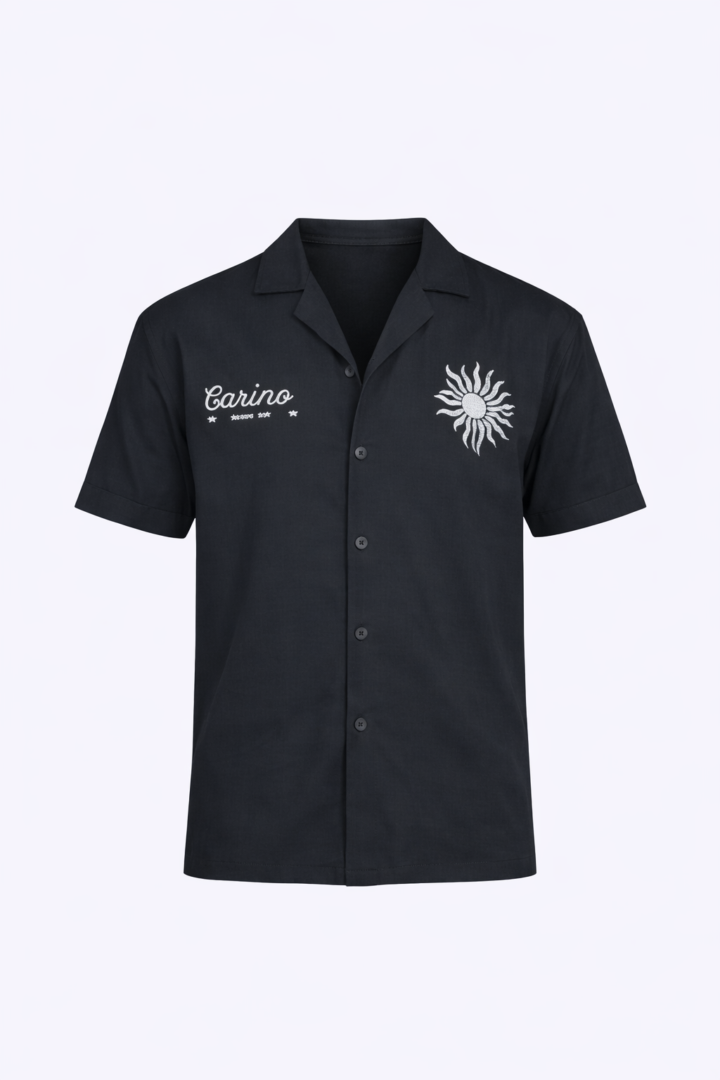 Black Shirt With Pattern