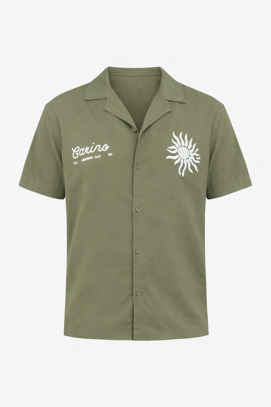 Grey Shirt With Pattern