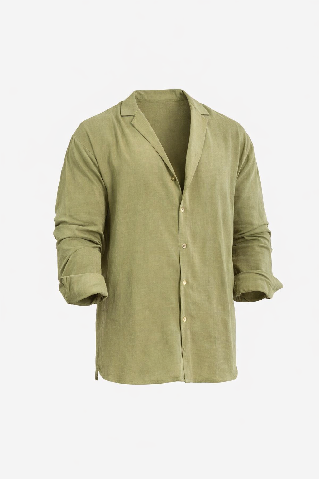 Light Green Linen Shirt