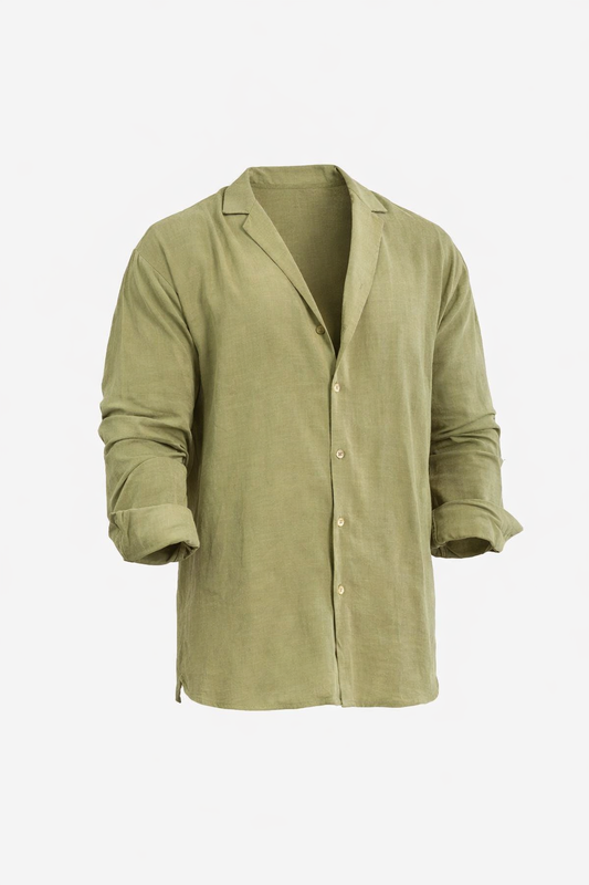 Light Green Linen Shirt