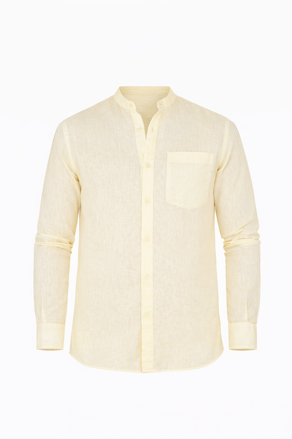 Butter Yellow Lenin Shirt