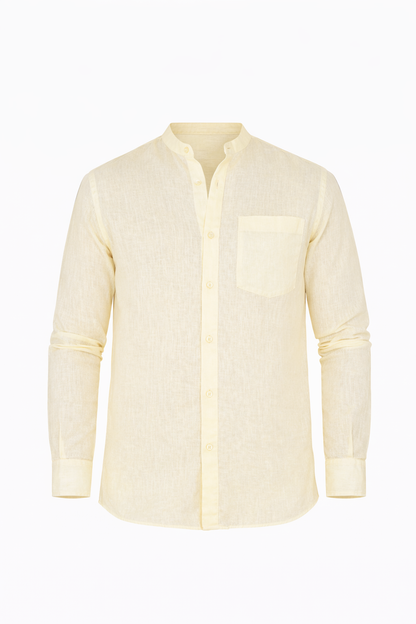Butter Yellow Lenin Shirt