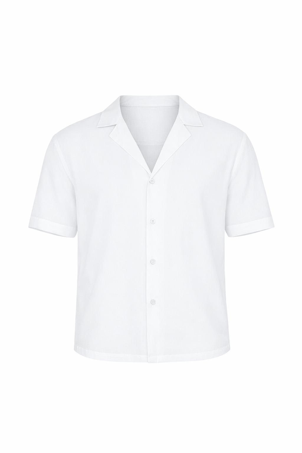 White Half Sleeve Shirt