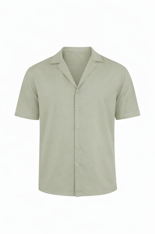 Light Green Half Sleeve Shirt